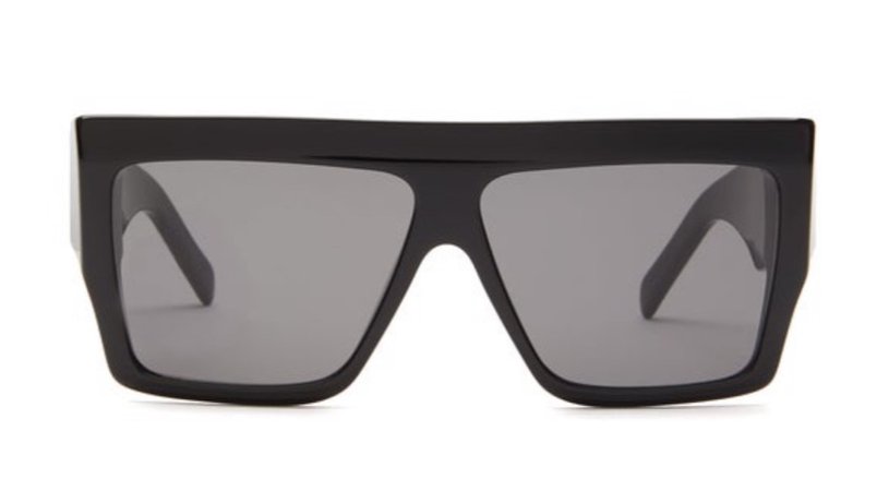 Céline Flat-Fop Sunglasses Black