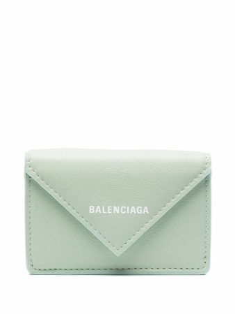 Balenciaga logo-stamp Envelope Wallet - Farfetch