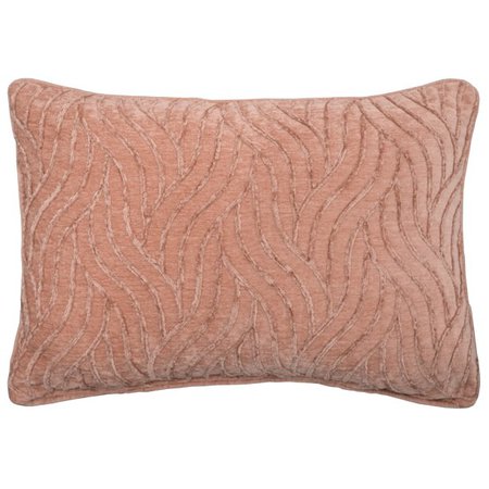 Mainstays Textured Chenille Pillow, 14X20, Coral - Walmart.com - Walmart.com