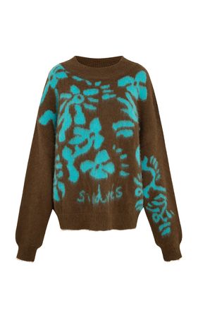 Resy Floral Knit Sweater By Siedrés | Moda Operandi
