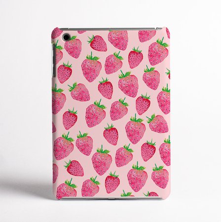 Dessi Designs Strawberries- Tablet Case