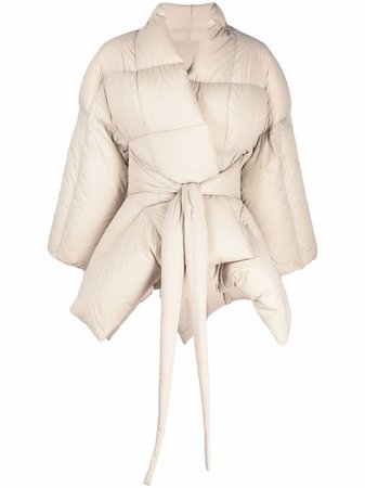 Rick Owens Tommywing flared down coat - FARFETCH