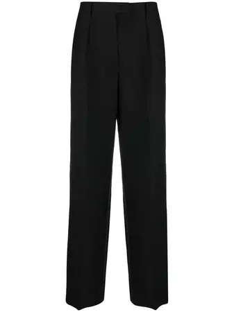 Prada wide-leg Tailored Trousers - Farfetch