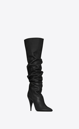 Saint Laurent ‎KIKI Boot In Smooth Leather ‎ | YSL.com