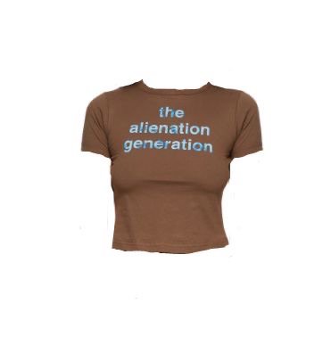 Brown Heaven by Marc Jacobs 'Alienation Generation' Baby T-Shirt