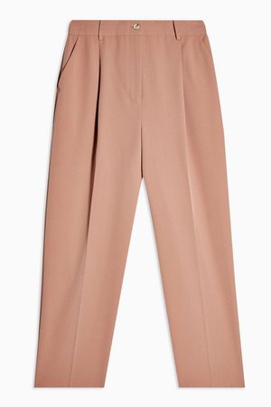 Rose Pink Peg Suit Trousers | Topshop