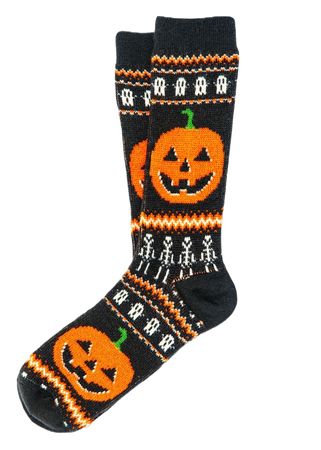 @darkcalista autumn fall halloween socks png