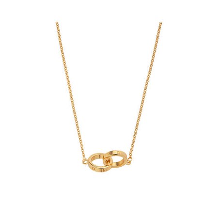 Olivia Burton gold interlink necklace