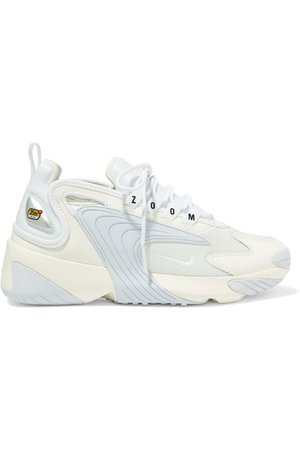 Nike | Zoom 2K leather and mesh sneakers | NET-A-PORTER.COM