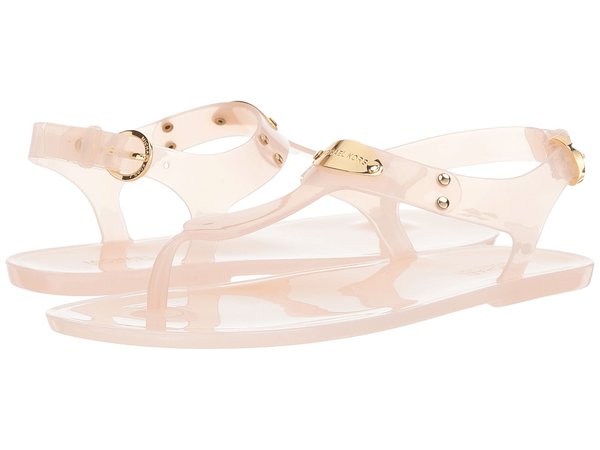 MICHAEL Michael Kors - MK Plate Jelly (Soft Pink Clear PVC) Women's Sandals