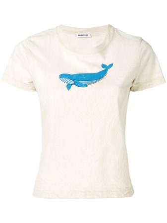 Balenciaga Camiseta Endangered Whale - Farfetch