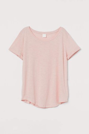 Round-neck T-shirt - Pink