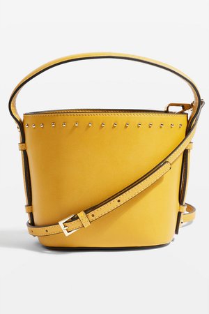 Yellow Small Bucket Bag - Bags & Accessories- Topshop
