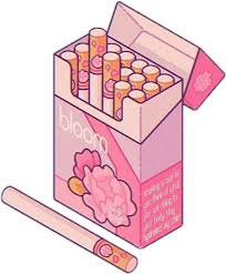 pink cigarette