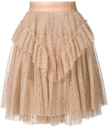 layered tulle skirt