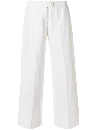 Pre-Owned wide-leg trousers