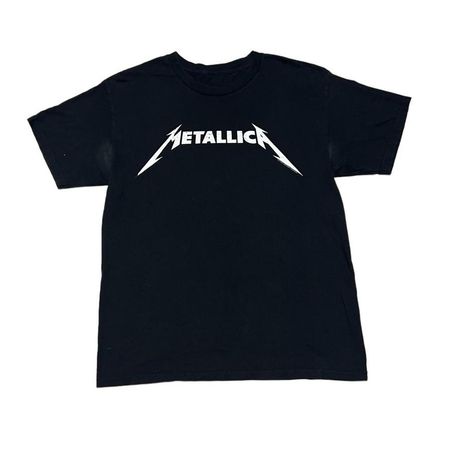 Y2K Metallica classic graphic band shirt in... - Depop