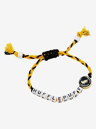 Harry Potter Hufflepuff Letter Bead Braided Bracelet - BoxLunch Exclusive