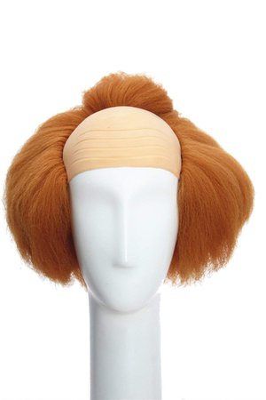CosplayWigsCom: Pennywise the Dancing Clown Inspired Halloween Short Bronze Orange Bald Creepy Clown Wig for Adults by CosplayWigsCom - Shop Online for Beauty in the United States
