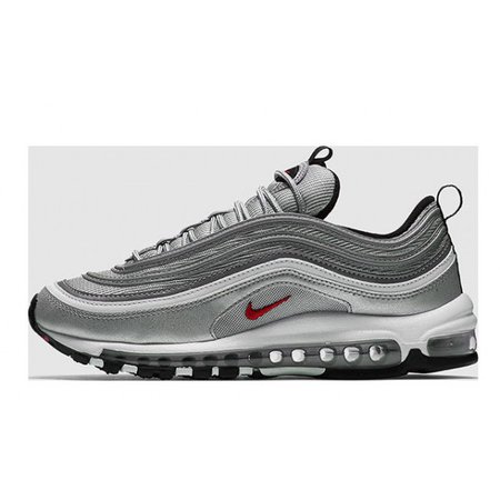 Nike Air Max 97 OG QS Silver Bullet MAX97 Running Shoe For Sale