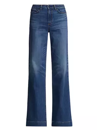 Shop Askk NY Juniper Wide-Leg Jeans | Saks Fifth Avenue