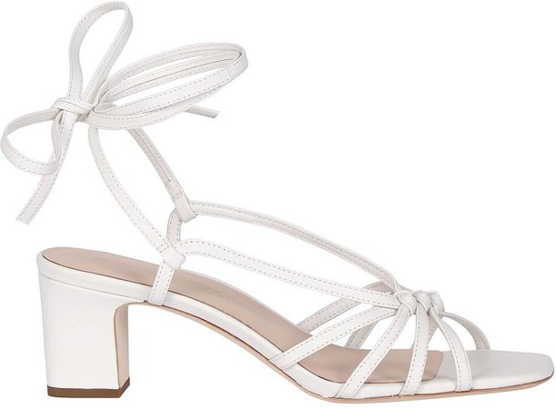 Libby Knotted Leather Sandals