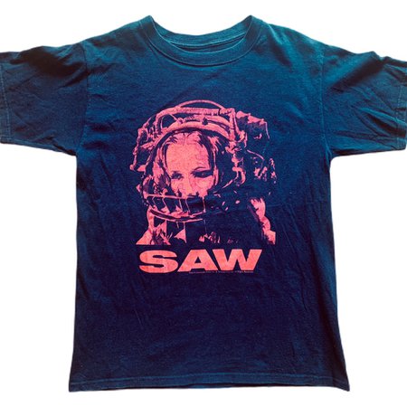 Vintage Saw Horror Movie Promo T Shirt 2004 Amanda... - Depop