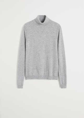Turtleneck 100% cashmere sweater - Women | Mango United Kingdom