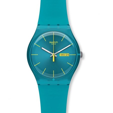 Unisex Swatch Turquoise Rebel Watch (SUOL700) | WatchShop.com™