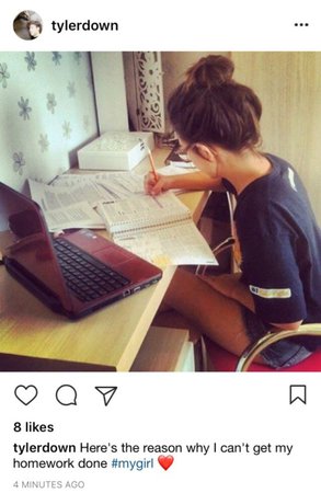 girl doing homework tumblr - Google Search