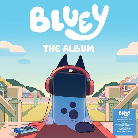 Amazon.com: Bluey The Album [140-Gram Bluey Colored Vinyl With Poster]: CDs & Vinyl