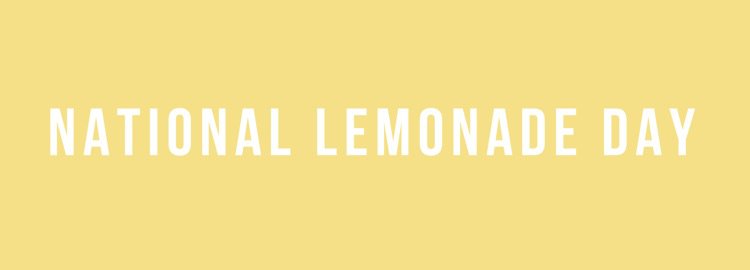 national lemonade day - @kxtty