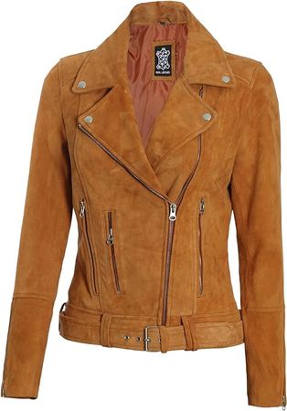 Asymmetrical Womens Leather Jacket - Real Lambskin Leather Jackets for Women at Amazon Women's Coats Shop