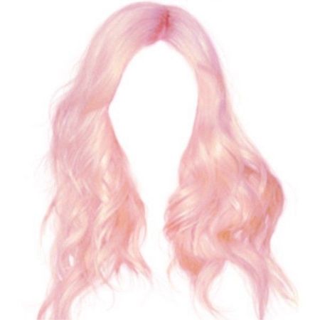 soft pink hair