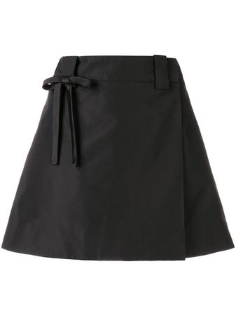 Prada bow detail A-line skirt £880 - Buy Online - Mobile Friendly, Fast Delivery