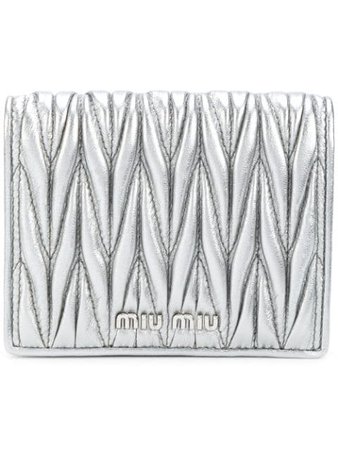 Miu Miu quilted wallet £290 - Buy Online - Mobile Friendly, Fast Delivery