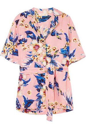 Diane von Furstenberg | Floral-print twill shirt | NET-A-PORTER.COM