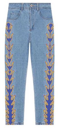 sandro flame jeans