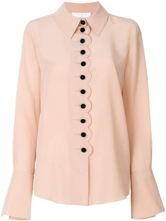 scalloped blouse