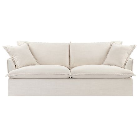 Temple & Webster Softy 3 Seater Sofa Bed