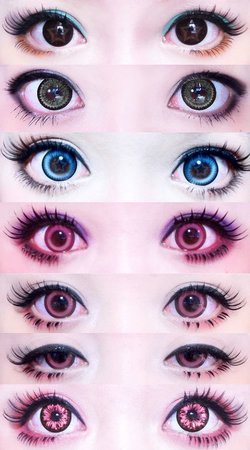 Pastel Goth Eyes
