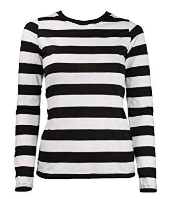 black and white striped long sleeve - Google Search