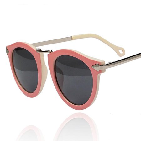 Vintage Pink Frame Sunglass Chic Sunglasses on Luulla