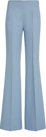 Michael Kors Collection High-Rise Flared Crepe Pants