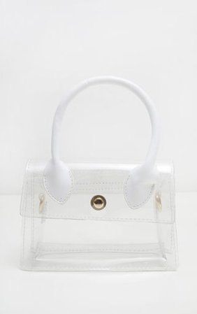 Clear Mini Grab Bag | Accessories | PrettyLittleThing