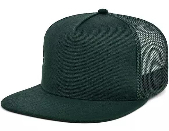 Dark Green Trucker Hat