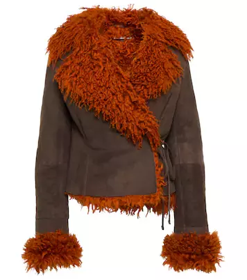 Shearling Jacket in Multicoloured - Acne Studios | Mytheresa