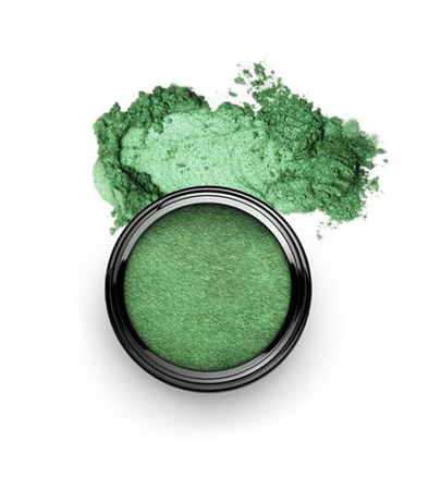 Emerald eyeshadow makeup