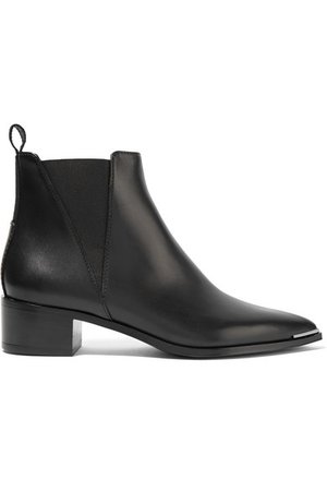 Acne Studios | Jensen leather ankle boots | NET-A-PORTER.COM