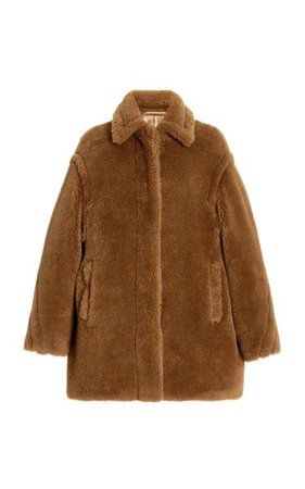 Viale Alpaca, Wool, And Silk Teddy Coat By Max Mara | Moda Operandi